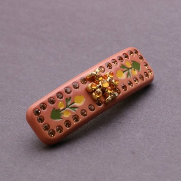 TORY BURCH Roxanne Embellished Small Barrette - Picture 3 of 7